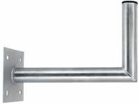 Premium X 35-40cm Wandhalter Stahl verzinkt Ø 48mm Winkel Wand-Halterung für