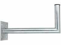 Premium X 45-50cm Wandhalter Stahl verzinkt Ø 48mm Winkel Wand-Halterung für