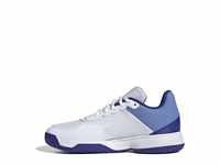 ADIDAS Courtflash K Sneaker, FTWR White/Pulse Mint/Lucid Blue, 38 EU