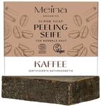 Meina Naturkosmetik - Bio Peeling Seife mit Kaffee, Naturseife ohne Palm&ouml;l,