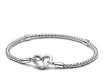 PANDORA Armband mit Infinity Herzverschluss 592453C00 Damenarmband
