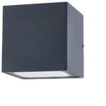 Lucande LED Wandleuchte au&szlig;en Merjem (spritzwassergesch&uuml;tzt (Modern) in Alu aus