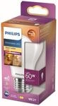 Philips LED Classic E27 WarmGlow Lampe, 60 W, Tropfenform, dimmbar, matt, warmwei&szlig;,
