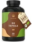 Bio Triphala - Hochdosiert mit 2.000mg (500mg je Kapsel) - 360 Kapseln - Premium