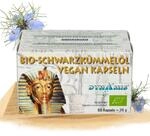DYNAMIS Bio Schwarzk&uuml;mmel&ouml;l Kapseln Vegan 120 St&uuml;ck &ndash; Kaltgepresst & Nativ &ndash;