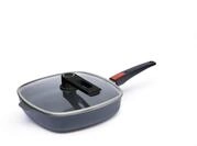 Woll Viereckpfanne, Induktion 24 x 24 cm, 6,5 cm hoch, inkl. multifunktionalem Smart