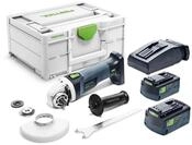 Festool Akku-Winkelschleifer AGC 18-125 5,0 EBI-Plus im Set