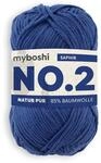 myboshi No.2 Baumwolle zum H&auml;keln, Baby Wolle, vegane Wolle zum Stricken, 60 Grad