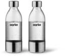 Aarke 2er-Pack PET-Flaschen f&uuml;r Wassersprudler Carbonator 3, BPA-frei mit Details in