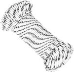 vidaXL Bootsseil Geflochten Festmacher Seil Flechtleine Bootstau Flechtschnur...