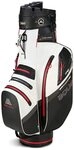 Big Max Aqua Silencio 4 (White/Black/Red) Cartbag - Wasserabweisende Golftasche