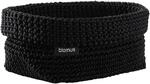 blomus | Aufbewahrungskorb | Tela | Kunstfaser Black | L 20x12x9cm | Indoor |