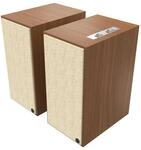 Klipsch - The Nines &ndash; Monitor mit Stromversorgung (Paar) &ndash; Walnuss