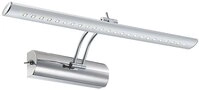 3 Watt LED Wand Leuchte Lampe Chrom Acryl-Elemente beweglich Schalter 4000K Globo