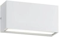Trio Leuchten Trent 226960231 LED Au&szlig;en Wandleuchte, Aluminium, 10 Watt, Wei&szlig; Matt