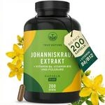 Johanniskraut Kapseln hochdosiert - 200 Kapseln mit Vit. B6 (tr&auml;gt zu einer normalen