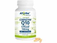 APOrtha® Coenzym Q10 CWD 100 mg - 120 vegane Kapseln, CoQ10 Kapseln hochdosiert