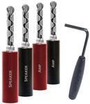 audioquest Banana SureGrip-100 BFA Silber 8-er Pack