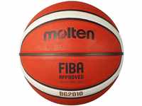 Molten BG2010 Basketball, Indoor/Outdoor, FIBA-geprüft, Premium-Gummi, tiefer Kanal,