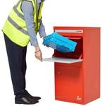 SMART PARCEL BOX XXL Paketbox f&uuml;r drau&szlig;en, Paketbriefkasten zum Einbauen, zur