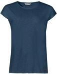 VAUDE Women's Moja T-Shirt IV, Bequemes T-Shirt f&uuml;r den modernen Stadtalltag, Dark