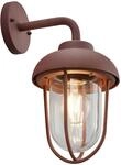 Trio Leuchten Au&szlig;en Wandleuchte Duero 202760124, Aluminium Druckguss rostfarbig,