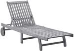 vidaXL Akazie Massiv Sonnenliege Gartenliege Relaxliege Gartenm&ouml;bel Holzliege