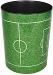 L&auml;ufer 26665 Papierkorb Fu&szlig;ballfeld, 13 Liter M&uuml;lleimer, perfekt f&uuml;r das