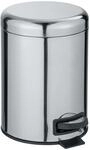 WENKO Kosmetikeimer 5 Liter, rostfreier Edelstahl, herausnehmbarer Inneneimer mit