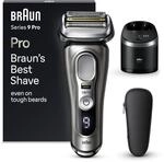Braun Series 9 Pro Premium Elektrorasierer mit 4+1 Scherkopf, Rasierer Herren