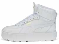 PUMA Damen Karmen Rebelle Mid Sneaker, White White, 40.5 EU