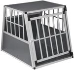 EUGAD Hundetransportbox Alu Hundebox f&uuml;r Hunde 65x85x71cm, Hundebox Auto Kofferraum