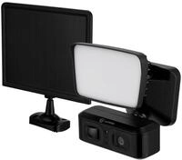 LUVISION LED-Solar Flutlicht-Kamera mit WLAN - Solarbetreibenes Flutlicht mit