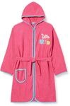 Playshoes M&auml;dchen 340018 Bademantel, 18 - Pink, 98-104 EU