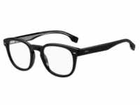 BOSS Hugo Unisex 1384 Sunglasses, 807/21 Black, 49