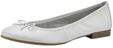 Tamaris Damen 1-1-22116-20 Ballerinas, Wei&szlig;, 37 EU