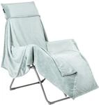 Lafuma MOBILIER Fleece-Decke FLOCON, Relax Liegest&uuml;hle, 180x170 cm, Farbe: Bor&eacute;ale,