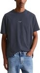 Marc O'Polo Denim Herren T-Shirt aus Bio-Baumwolle mit Rundhalsausschnitt, Blau (True