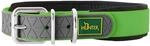 HUNTER Hundehalsband CONVENIENCE COMFORT, Farbe: apfelgr&uuml;n, Mit Neopren-Polsterung,