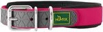 HUNTER Hundehalsband CONVENIENCE COMFORT, Farbe: himbeer, Mit Neopren-Polsterung,