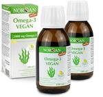 NORSAN Premium Omega-3 Vegan &Ouml;l hochdosiert 2 x 100ml - 2000 mg Omega-3