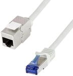 LogiLink CC5112S - Konsolidierungspunkt-Patchkabel, CAT 6A, S/FTP, grau, 20 m
