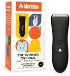 Meridian The Trimmer Original, K&ouml;rperhaartrimmer f&uuml;r Herren & Damen, Onyx 