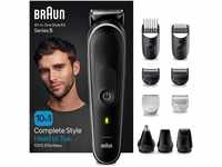 Braun All-In-One Bartpflege Bodygroomer Set, 6-in-1 Barttrimmer / Bartschneider,