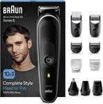 Braun All-In-One Trimmer-Set 5, 10-in-1 Multigroom, Barttrimmer, Nasenhaartrimmer,