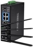 TRENDnet, TI-W100, Industrieller AC1200 Wireless Dual-Band-Gigabit-Router,...