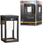 Paulmann 94572 LED Solar Au&szlig;enwandleuchte Marisol mit Bewegungsmelder IP44 incl.