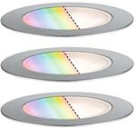 Paulmann 94752 Plug & Shine LED Bodeneinbauleuchte Floor Smart Home Zigbee 3erSet