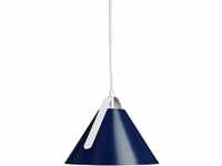 Deko-Light | Pendel-Leuchte Hänge-Lampe Decken-Licht blau E27 Sockel Retrofit...