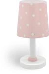 Dalber Kinder Tischlampe Nachttischlampe kinderzimmer Star Light Sterne Rosa 82211S,